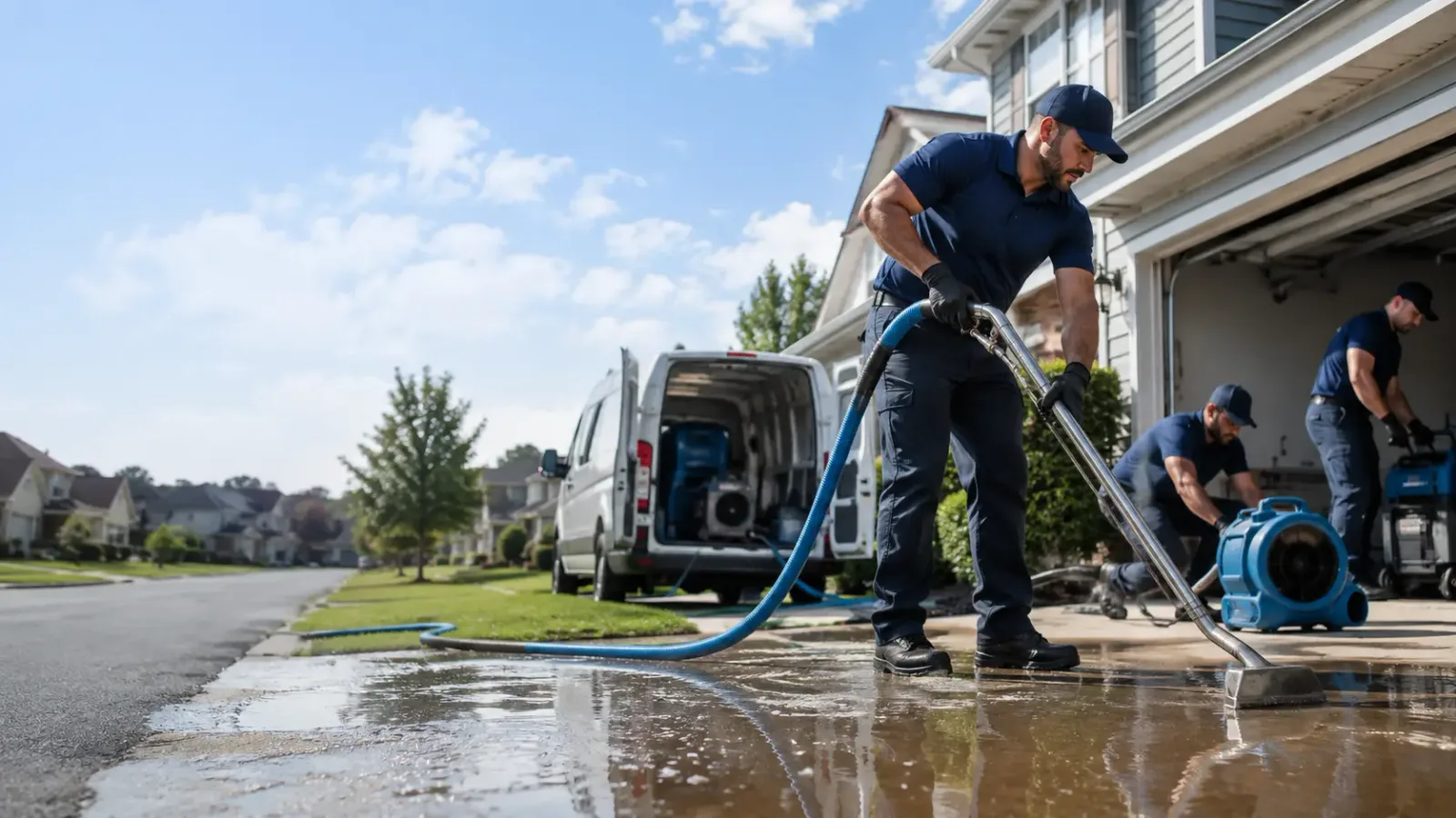Flood Damage Restoration in Del Rey, CA